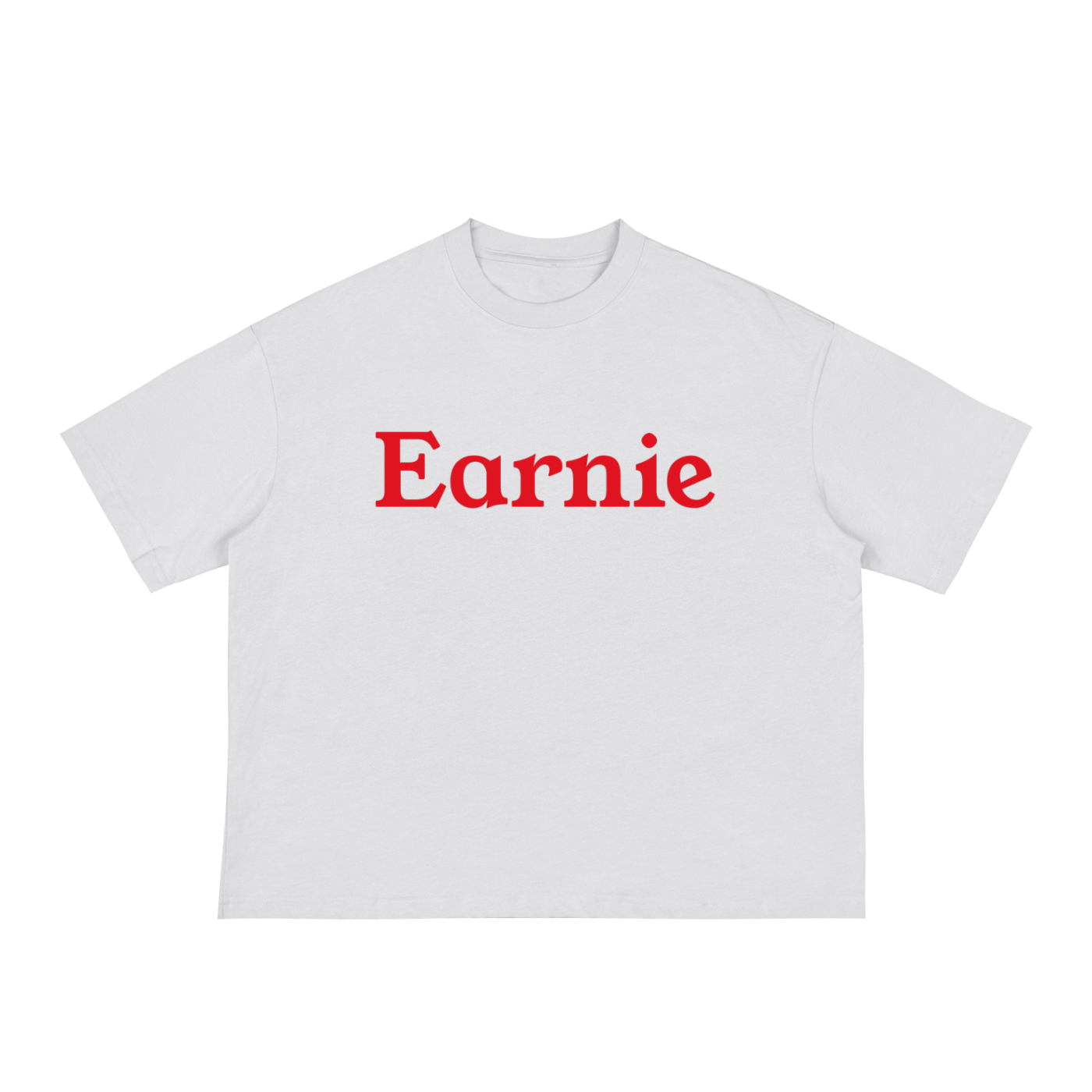 Earnie Staple Tee White